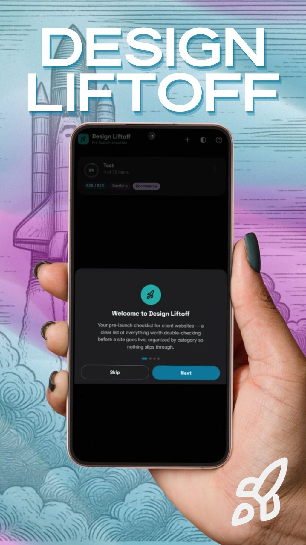 Design Liftoff - Website Checklist Web App