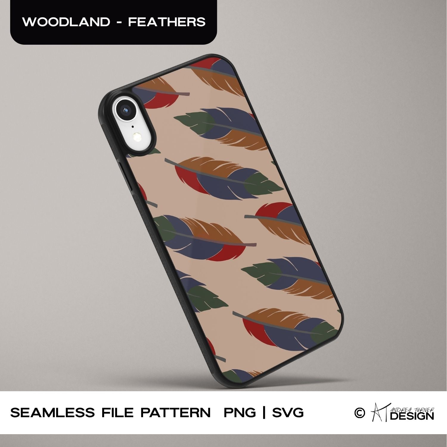 Feather Seamless Pattern