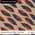 Feather Seamless Pattern