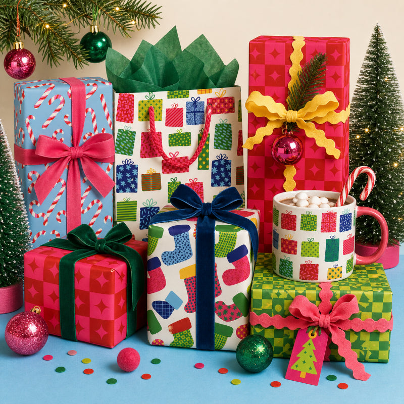 Bright Jolly Holiday Pattern Pack