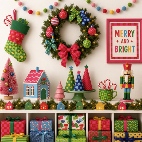 Bright Jolly Holiday Pattern Pack