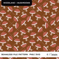 Mushrooms Pattern