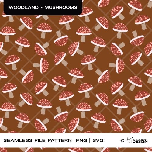 Mushrooms Pattern