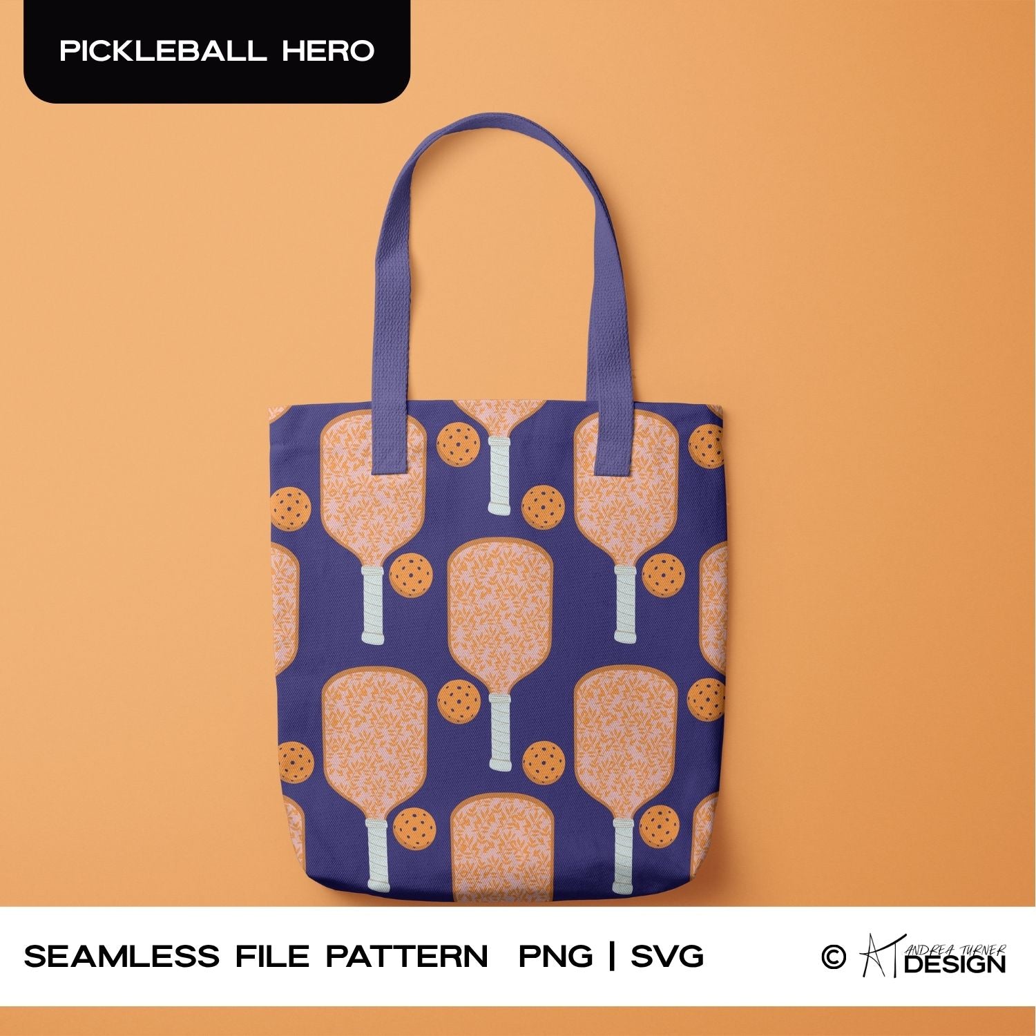 Pickleball Hero Pattern