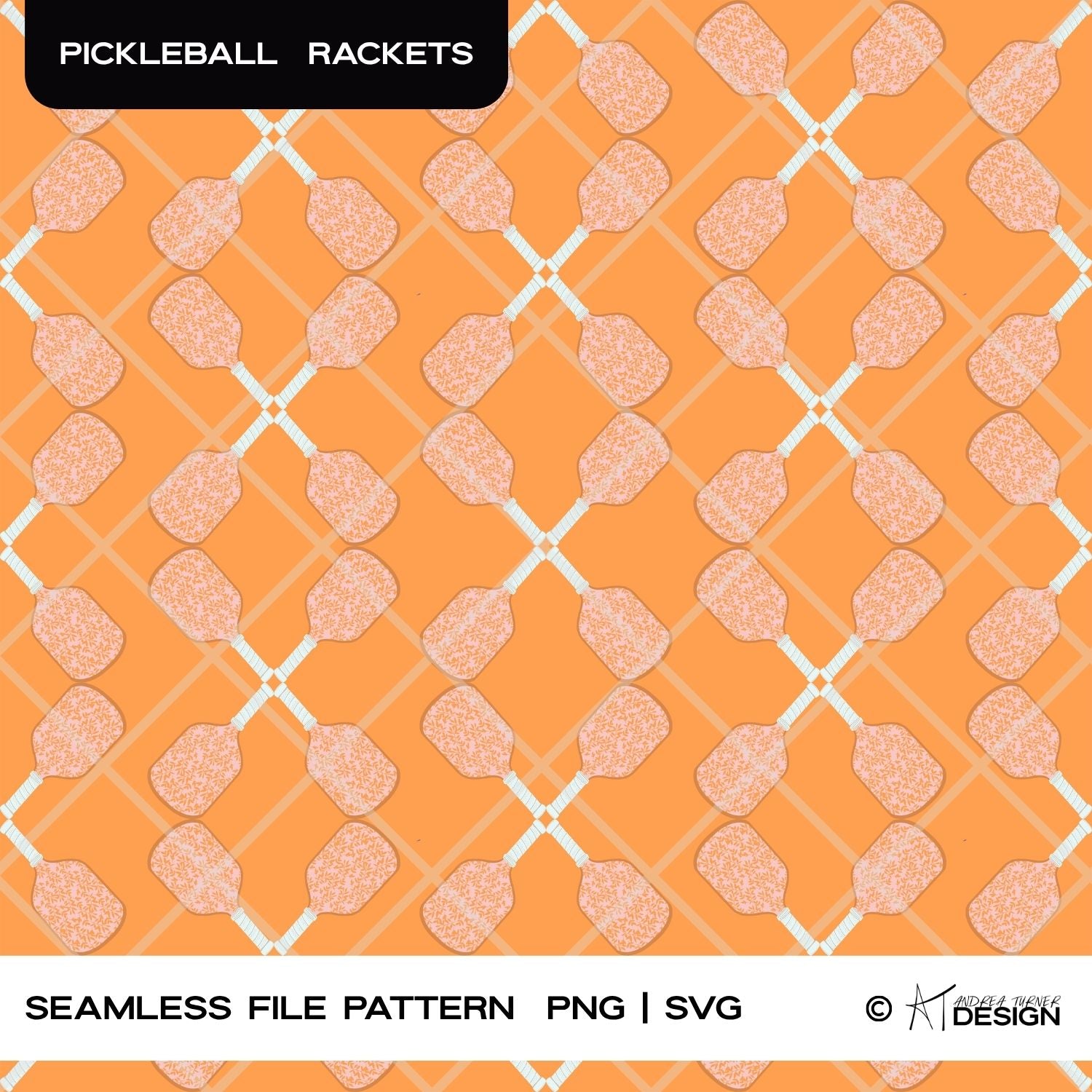 Pickleball Rackets Pattern