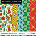 Classic Jolly Holiday Pattern Pack