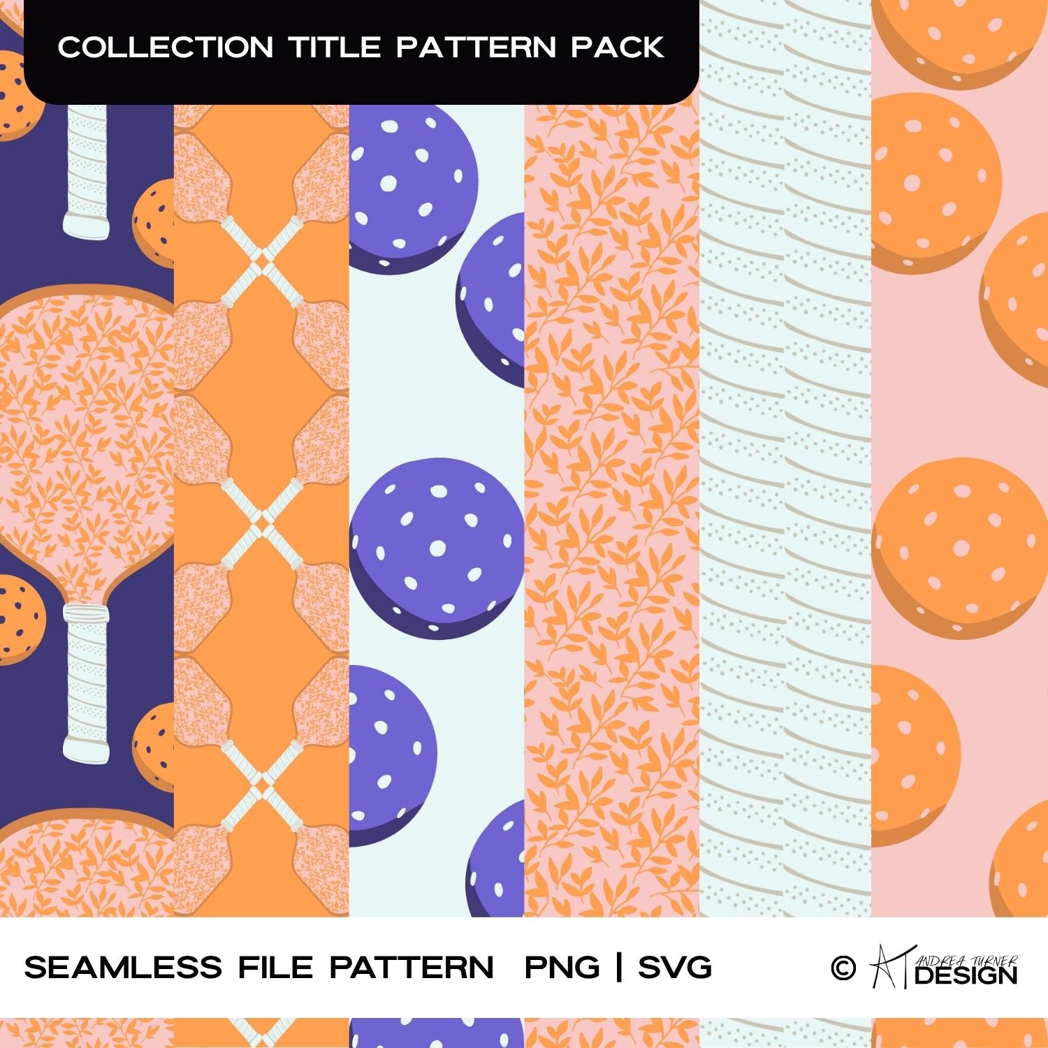 Pickleball Pattern Collection