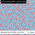 Candy Cane Toss - Bright