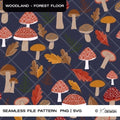 Mushroom Season Pattern