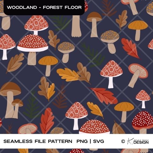Mushroom Season Pattern
